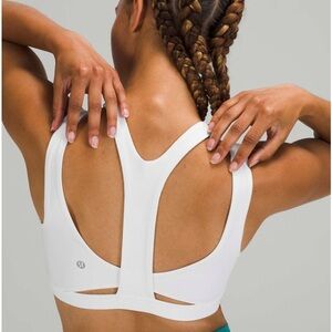 Lululemon High Neck Y-Back Train Bra 
Medium Support